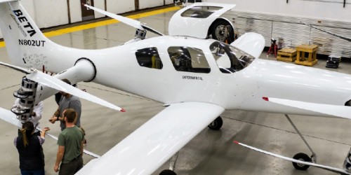 Beta Technologies 利用微应变传感器开发 eVTOL