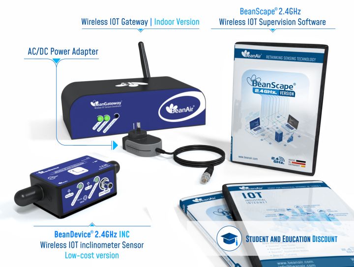 BeanDevice 2.4GHz Inc 无线倾角传感器